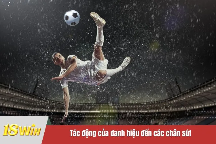 Tác động của danh hiệu đến các chân sút