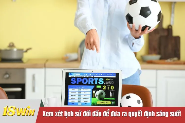 Xem xét lịch sử đối đầu để đưa ra quyết định sáng suốt